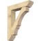 Ekena Millwork Balboa Slat Rough Sawn Bracket w/ Offset Brace, Douglas Fir, 8"W x 34"D x 42"H BKT0806X34X42BOA06RDF - alternate 1